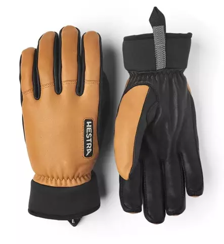 Hestra Army Leather Wool Terry 5-finger - Käsineet ja rukkaset - 3001620-710 - 1