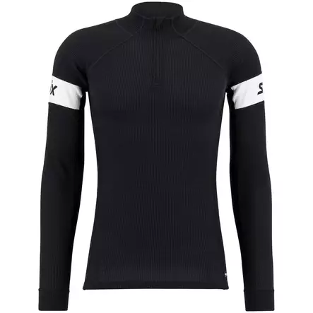 Swix RaceX Warm Bodyw halzip - miesten lämmin tekninen aluspaita - Merinovillaiset ja tekniset alusasut - 40492-10000 - 1