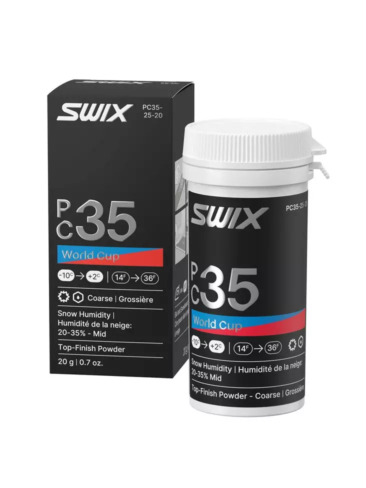 Swix PC35 Powder Coarse Mid 20g - Suksien pinnoitteet voiteluun - PC35-25-20 - 1