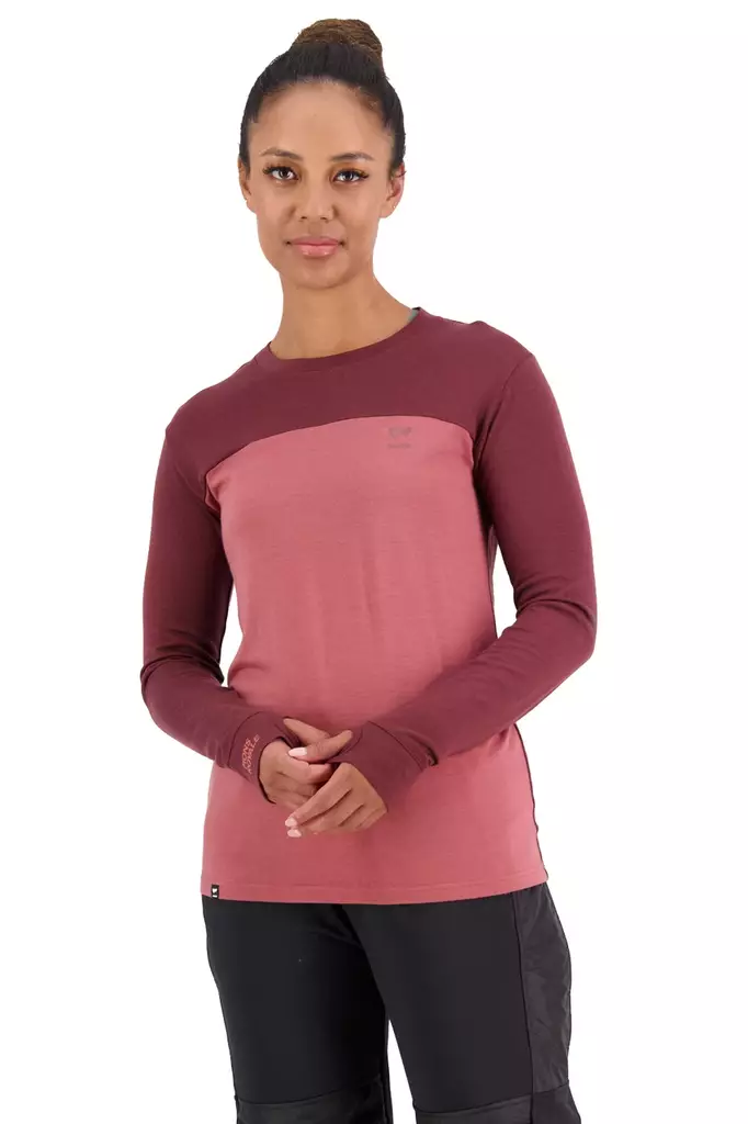 Mons Royale - Yotei BF Tech LS - naisten merinovillainen aluspaita - Merinovillaiset ja tekniset alusasut - 100022-1169-580 - 1