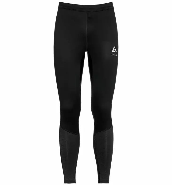 Odlo Millennium Yakwarm Tights miesten hiihto- ja juoksuhousut - Merinovillaiset ja tekniset alusasut - 322492-15000 - 1