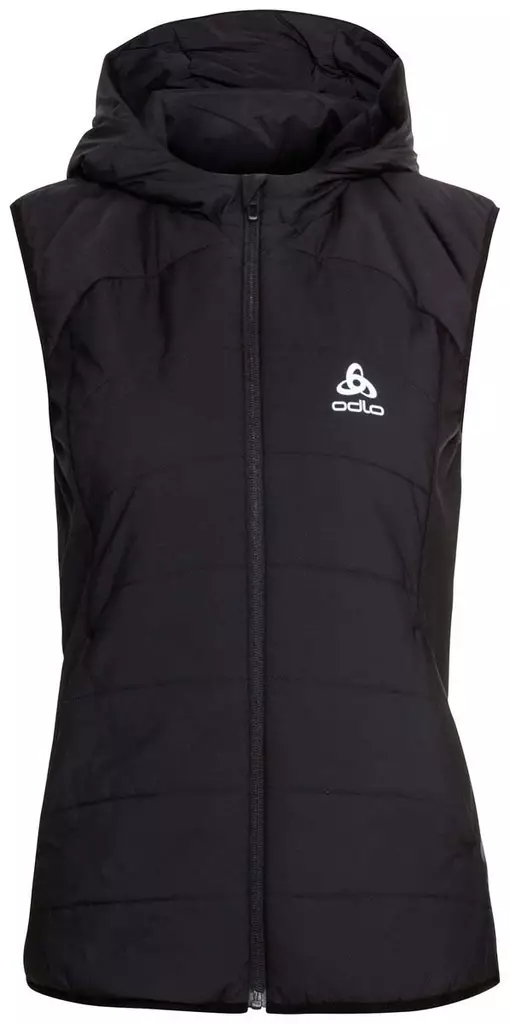 Odlo S-Thermic Vest - naisten juoksu- ja hiihtoliivii - Naisten hiihtotakit - 612581-15000 - 1