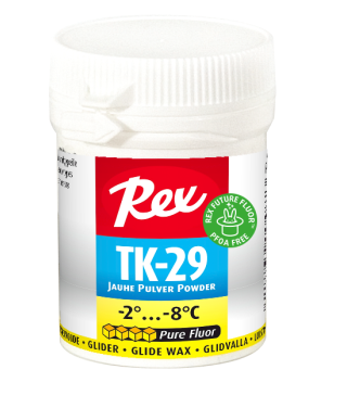 Rex TK-29 Fluoripulveri - Suksien pinnoitteet voiteluun - 490 - 1