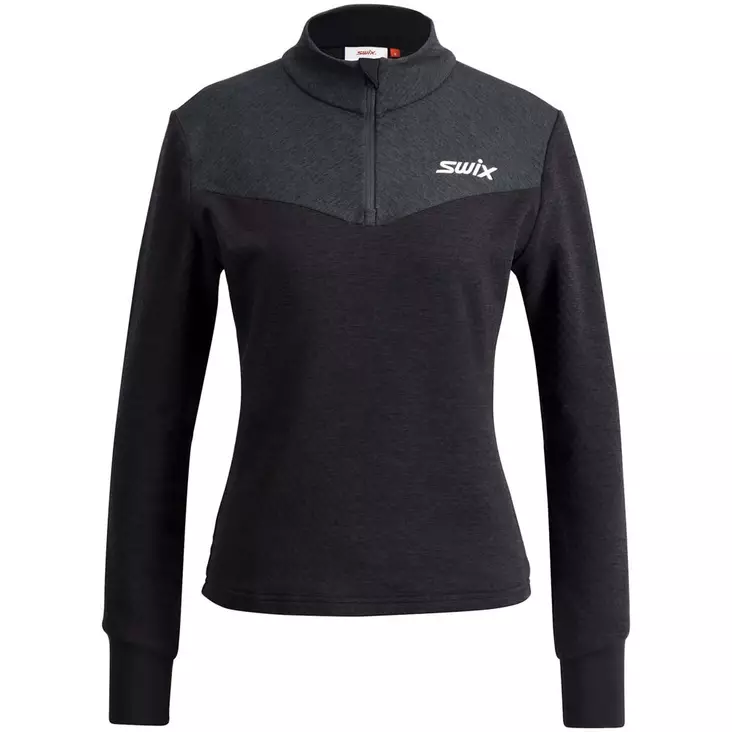 Swix Dynamic Midlayer Half Zip - naisten tekninen välipaita - Merinovillaiset ja tekniset alusasut - 10084-23-10150 - 1