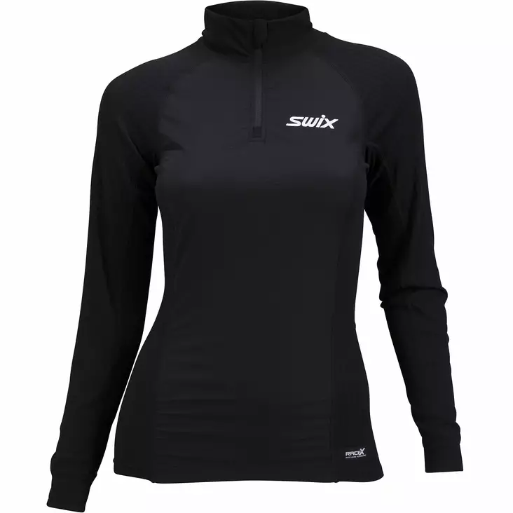 Swix RaceX bodyw halfzip wind naisten aluspaita - Merinovillaiset ja tekniset alusasut - 40447-10000 - 1