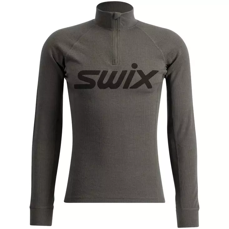 Swix RaceX Merino Half Zip miesten merinovillainen aluspaita - Merinovillaiset ja tekniset alusasut - 10120-23-48100 - 1