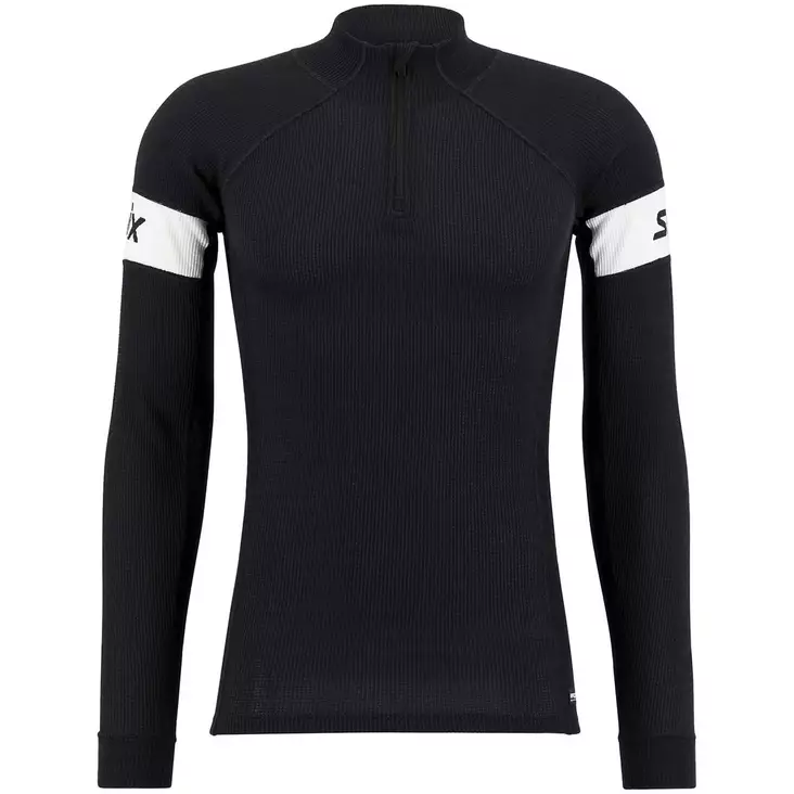 Swix RaceX Warm Bodyw halzip - miesten lämmin tekninen aluspaita - Merinovillaiset ja tekniset alusasut - 40492-10000 - 1