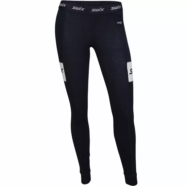 Swix RaceX Warm bodyw pants - naisten lämmin alushousu - Merinovillaiset ja tekniset alusasut - 41457-75100 - 1