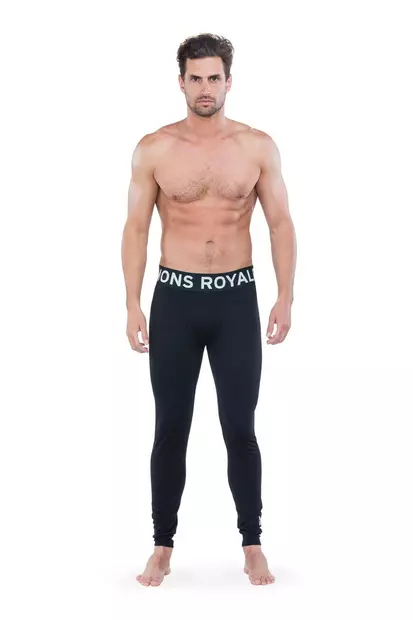 Mons Royale Jon Snow Mid Legging - Merinovillaiset ja tekniset alusasut - MN33045-001 - 2