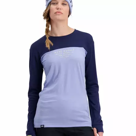 Mons Royale Yotei BF Tech LS, naisten merinovillainen aluspaita - Merinovillaiset ja tekniset alusasut - 22-1028-531 - 1