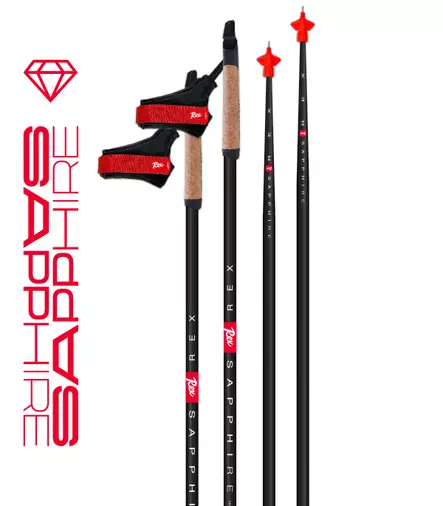 Rex Sapphire / Vapaamitta 160 - 185cm - Hiihtosauvat - 31001 - 1