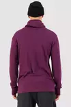 Mons Royale - Yotei Powder Hood LS - miesten merinovillainen huppari - Merinovillaiset ja tekniset alusasut - 100071-1115-931 - 2