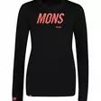 Mons Royale Yotei BF Tech LS, naisten merinovillainen aluspaita - Merinovillaiset ja tekniset alusasut - 22-1074-001 - 2