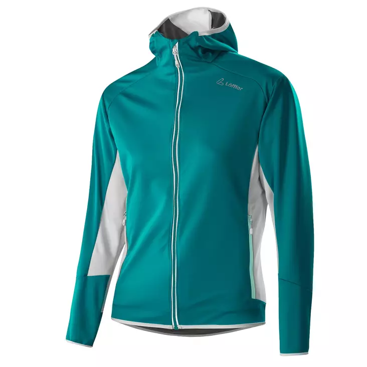 Löffler W Hooded Jacket Pase WS Light - Naisten hiihtotakit - 23187-331 - 1