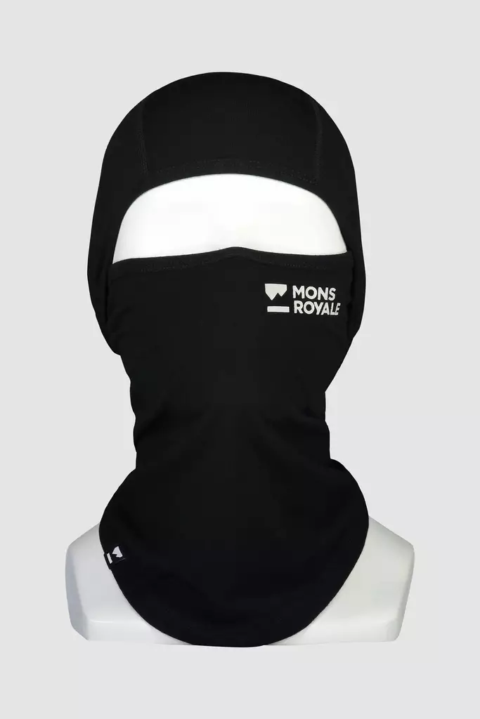 Mons Royale - Santa Rosa Merino Flex 200 Balaclava - merinovillainen balaclava / huppu - Bandanat ja tuubihuivit - 100509-1171-001 - 1