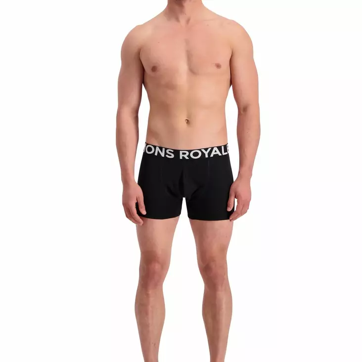 Mons Royale Hold´em Shorty Boxer, miesten merinovillaiset boxerit - Merinovillaiset ja tekniset alusasut - 87-1075-001 - 1
