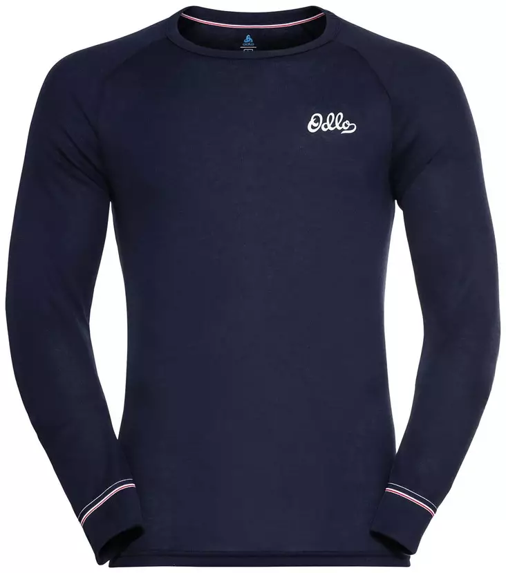 Odlo - Active Warm Originals Eco Crew Neck - miesten tekninen aluspaita - Merinovillaiset ja tekniset alusasut - 85-159292-20731 - 1