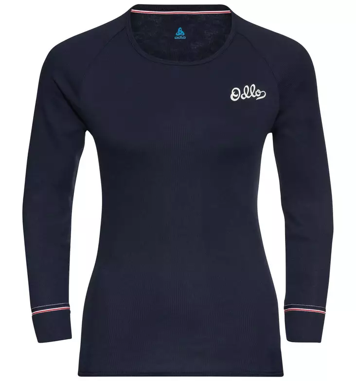 Odlo - Active Warm Originals Eco Crew Neck - naisten tekninen aluspaita - Merinovillaiset ja tekniset alusasut - 85-159291-20731 - 1