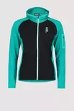Mons Royale - Ascend Full Zip Hood - naisten merinovillainen välipaita - Merinovillaiset ja tekniset alusasut - 100246-1165-932 - 4