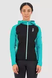 Mons Royale - Ascend Full Zip Hood - naisten merinovillainen välipaita - Merinovillaiset ja tekniset alusasut - 100246-1165-932 - 1