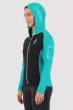 Mons Royale - Ascend Full Zip Hood - naisten merinovillainen välipaita - Merinovillaiset ja tekniset alusasut - 100246-1165-932 - 2