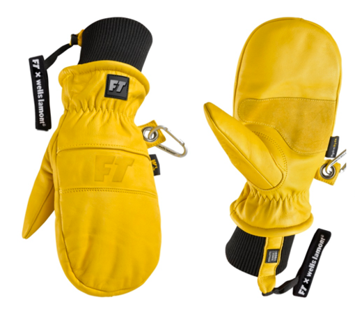 full tilt logo mittens