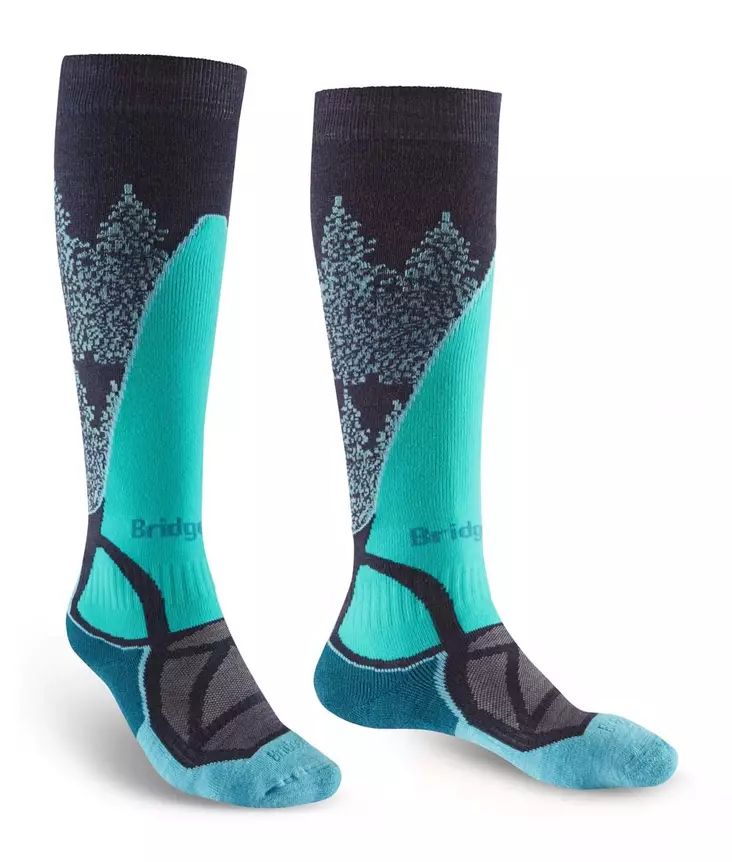 Bridgedale Ski Midweight Merino - Sukat ja kengät - 7103716-212 - 1