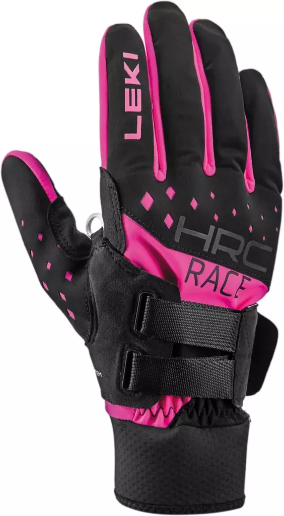 Leki HRC Race Shark Pink - Käsineet ja rukkaset - 652901302 - 1