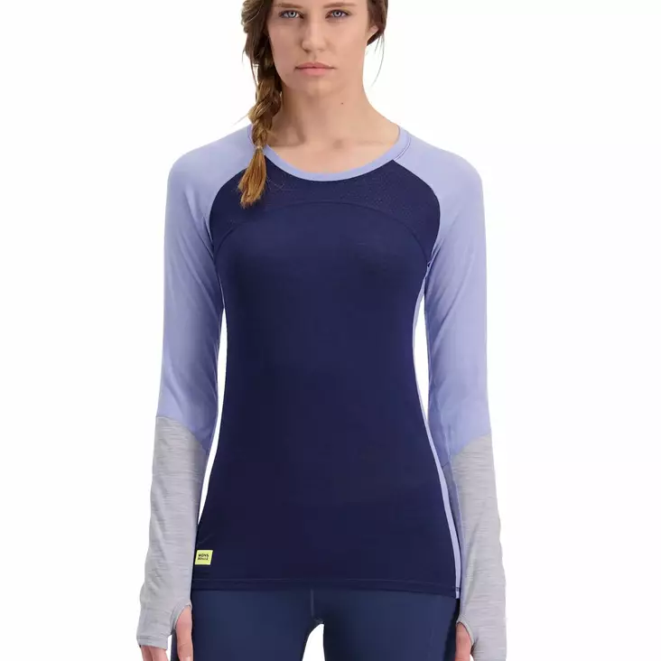 Mons Royale Bella Tech LS, naisten merinovillainen aluspaita - Merinovillaiset ja tekniset alusasut - 29-1017-532 - 1