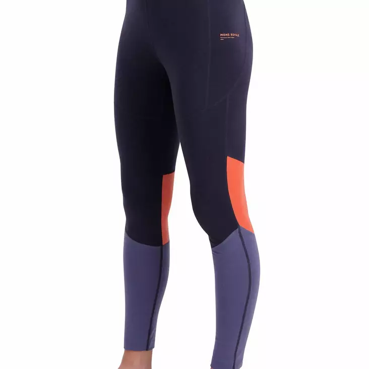Mons Royale Olympus 3.0 Leggings, naisten merinovillaiset leggingsit - Merinovillaiset ja tekniset alusasut - 19-1075-012 - 1