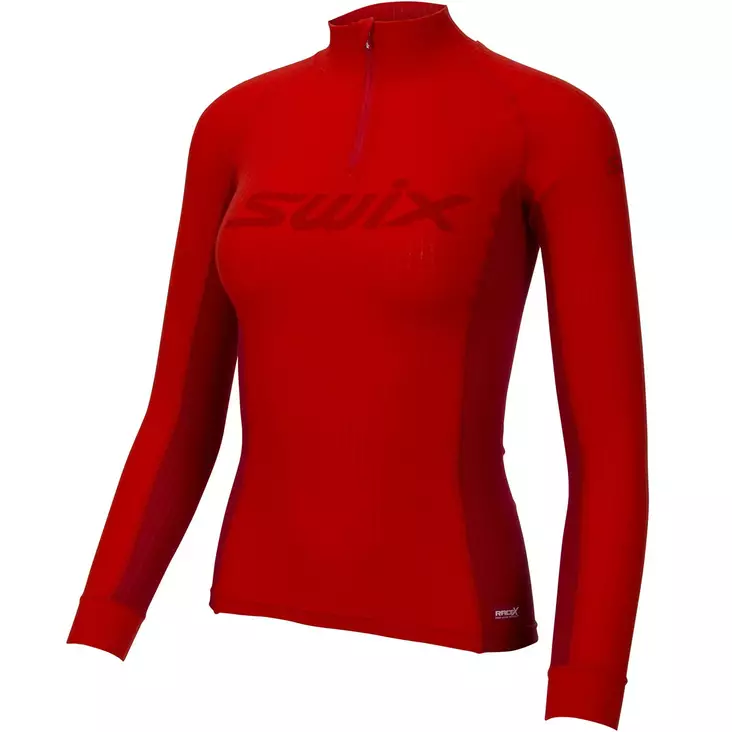 Swix RaceX Bodyw Halfzip W - Merinovillaiset ja tekniset alusasut - 40826-99992 - 1