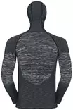 Odlo The Blackcomb ECO long sleeve with facemask miesten tekninen aluspaita - Merinovillaiset ja tekniset alusasut - 188572-60223 - 2