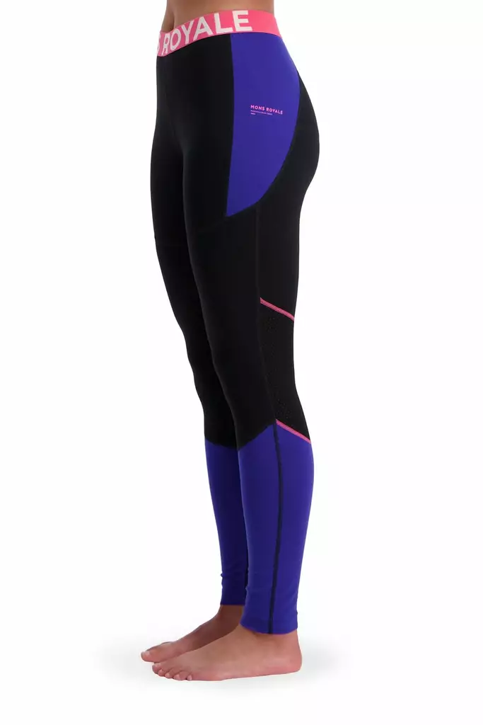 Mons Royale Olympus 3.0 Legging naisten merinovillaiset leggingsit - Merinovillaiset ja tekniset alusasut - 100019-1008-163 - 1