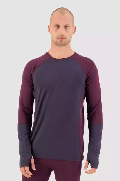 Mons Royale - Olympus LS - miesten merinovillainen aluspaita - Merinovillaiset ja tekniset alusasut - 100388-1165-934 - 1