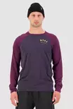 Mons Royale - Icon Raglan - miesten merinovillainen aluspaita - Merinovillaiset ja tekniset alusasut - 100497-1090-934 - 1