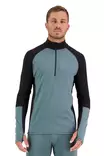 Mons Royale - Olympus Half Zip - miesten merinovillainen aluspaita - Merinovillaiset ja tekniset alusasut - 100387-1165-374 - 1