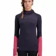 Mons Royale Bella Tech Flex Hood, naisten merinovillainen aluspaita - Merinovillaiset ja tekniset alusasut - 25-1017-104 - 1