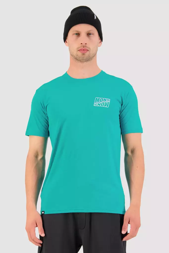 Mons Royale - Icon-T Shirt - miesten merinovillainen t-paita - Merinovillaiset ja tekniset alusasut - 100275-1157-284 - 1