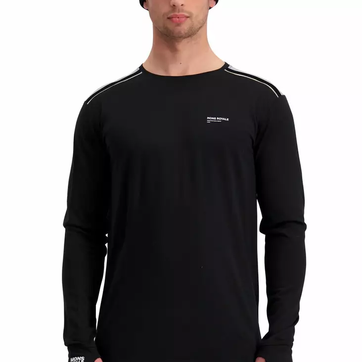 Mons Royale Alta Tech LS Crew, miesten merinovillainen aluspaita - Merinovillaiset ja tekniset alusasut - 75-1008-064 - 1