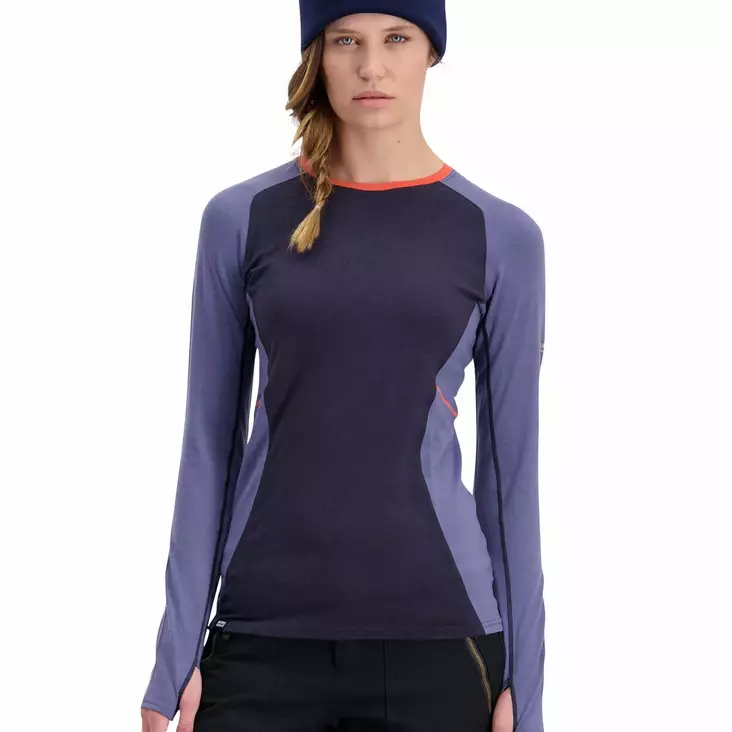 Mons Royale Olympus 3.0 LS, naisten merinovillainen aluspaita - Merinovillaiset ja tekniset alusasut - 18-1008-024 - 1