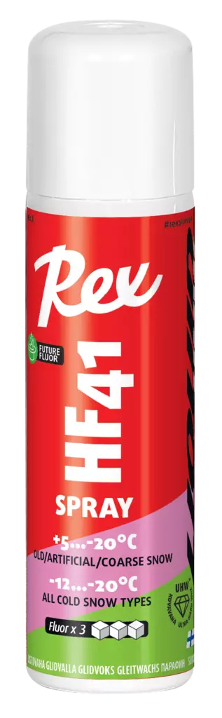 Rex HF41 UHW Pink/Green - Suksien pinnoitteet voiteluun - 4604 - 1