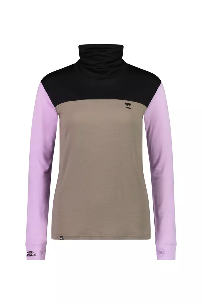 Yotei BF High Neck W - Merinovillaiset ja tekniset alusasut - 100248-1169-334 - 1