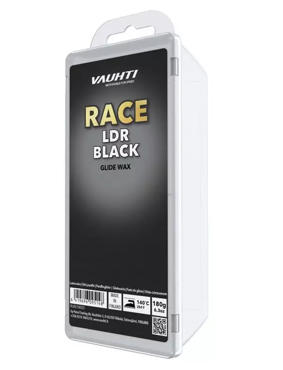 Vauhti Race LDR Black 180g - Suksien pinnoitteet voiteluun - RLBS18025 - 1