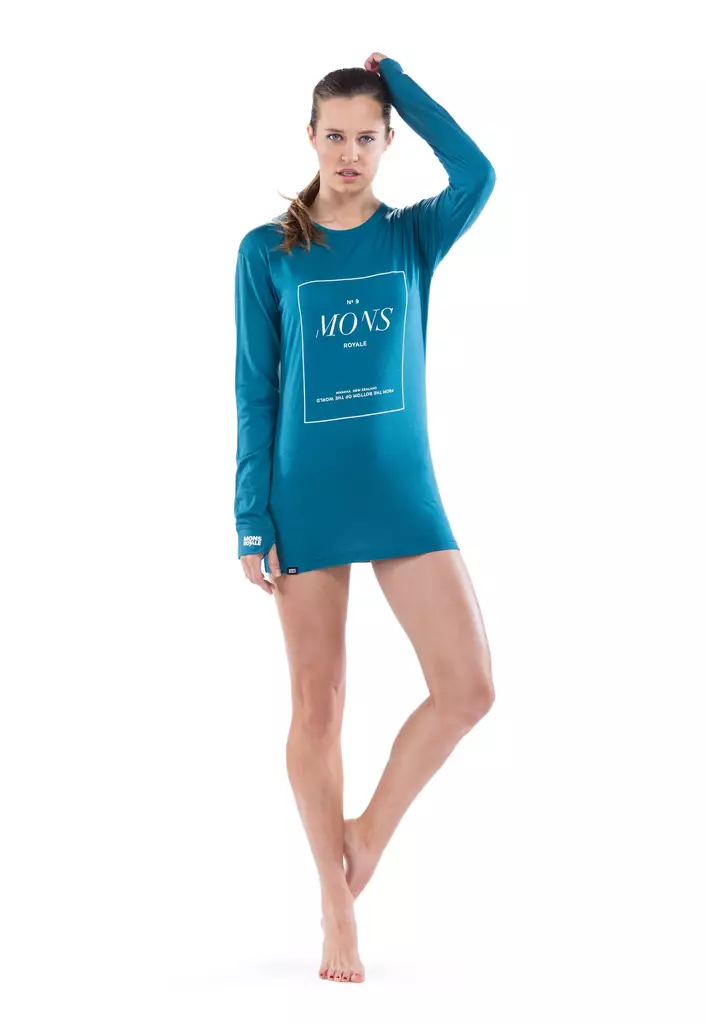 Boyfriend LS Stack (W) - Merinovillaiset ja tekniset alusasut - MN52113-405 - 1