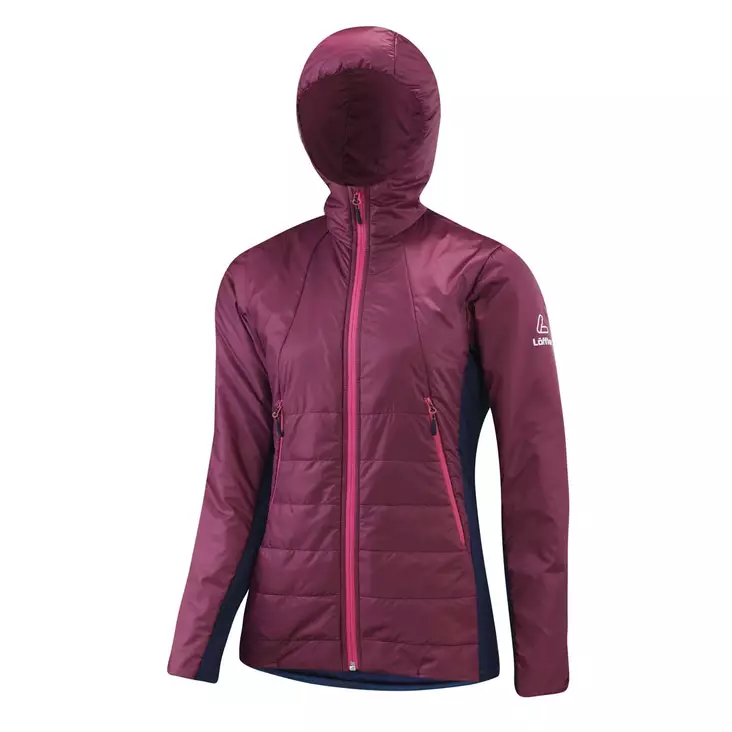 Löffler W Hooded Jacket PL60 - naisten hiihtotakki - Naisten hiihtotakit - 26255-595 - 1