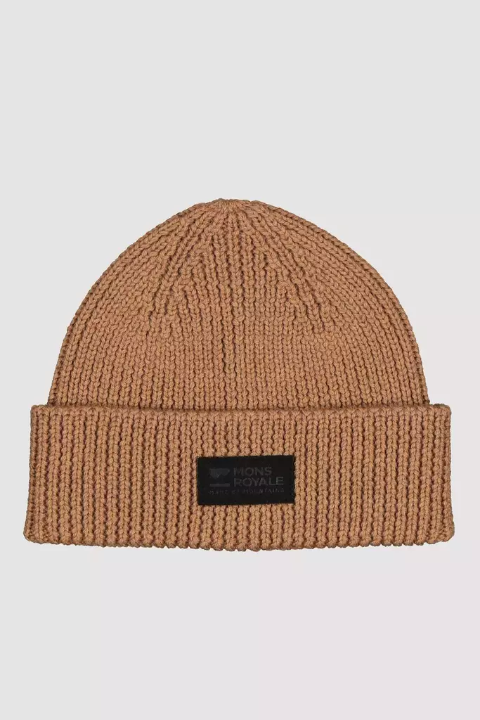 Mons Royale - Fisherman´s Beanie - merinovillainen pipo - Pipot - 100485-1170-265 - 1