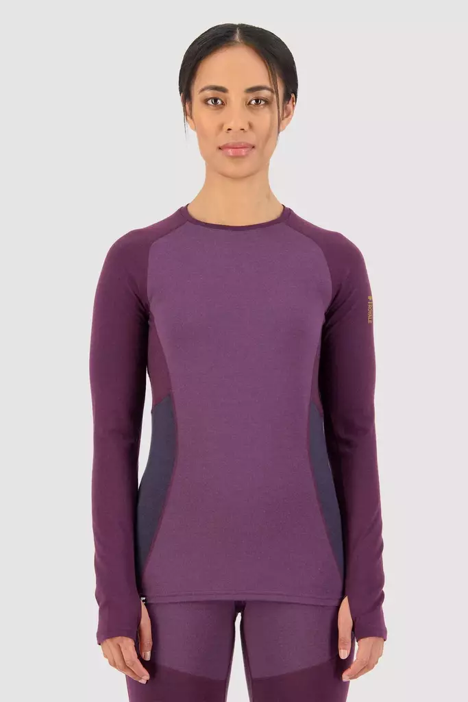 Mons Royale - Olympus LS - naisten merinovillainen aluspaita - Merinovillaiset ja tekniset alusasut - 100018-1165-935 - 1