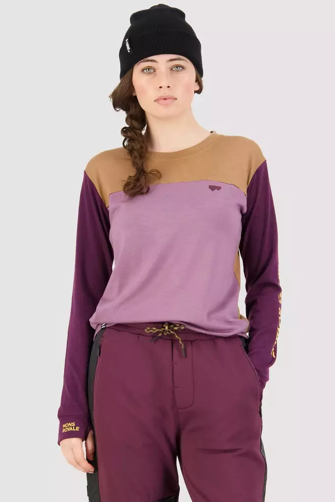 Mons Royale - Yotei BF Tech LS - naisten merinovillainen aluspaita - Merinovillaiset ja tekniset alusasut - 100022-1125-935 - 1