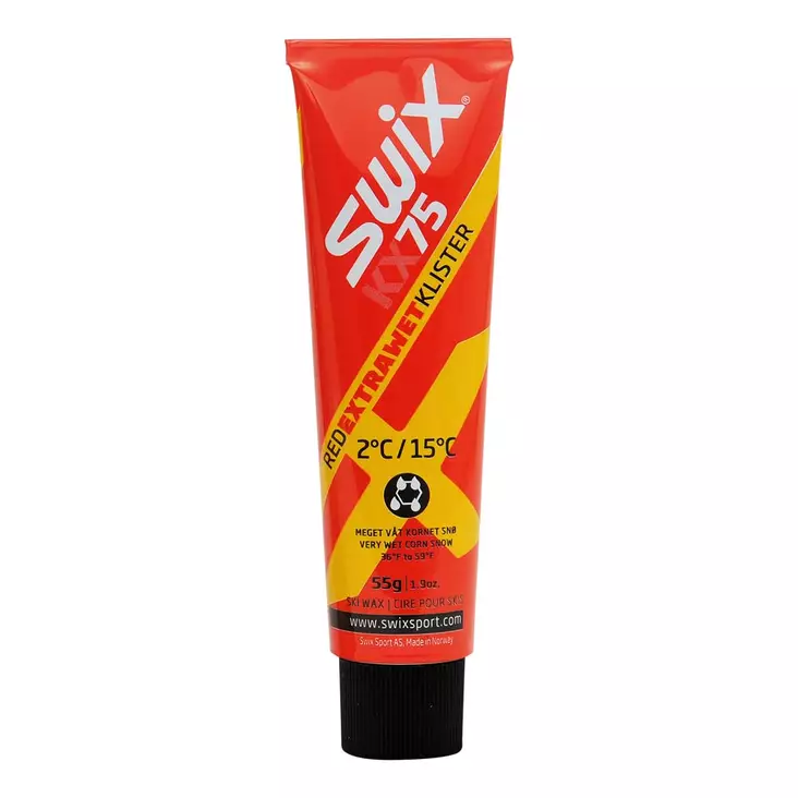 Swix KX75 Red Extra Klister 55g - Pitoliisterit - KX75 - 1