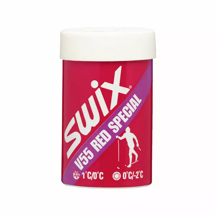 Swix V55 Red Special Grip Wax, 45g - Pitopurkit - V0055 - 1